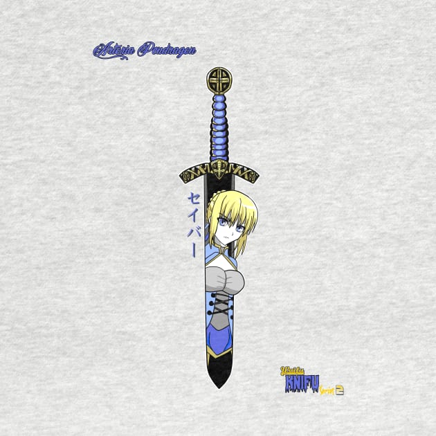 Waifu Knifu: Saber by Pal3blood